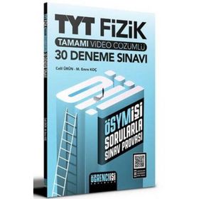 TYT Fizik Tamamı Video Çözümlü Soru Bankası Çöz Kazan Yayınları