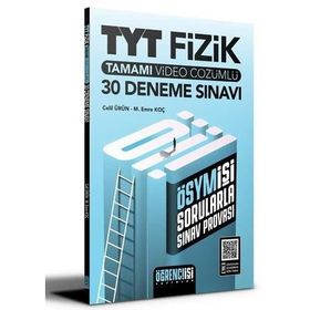 TYT Fizik Tamamı Video Çözümlü Soru Bankası Çöz Kazan Yayınları