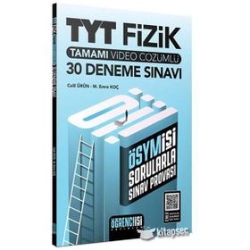 TYT Fizik Tamamı Video Çözümlü Soru Bankası Çöz Kazan Yayınları
