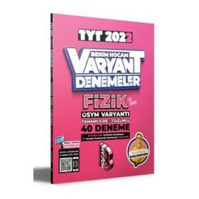 Tyt Fizik Varyant 40 Deneme - Benim Hocam Yayınları