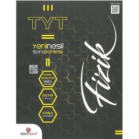 TYT Fizik Yeni Nesil Soru Bankası-Sistemplus Yayınları