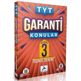 Tyt Garanti Konular 3 Fasikül Deneme Paraf Yayınları