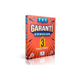 Tyt Garanti Konular 3 Fasikül Deneme Paraf Yayınları