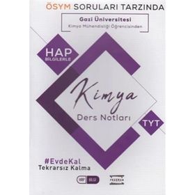 TYT Gazi Üniversitesi Öğrencisinden Kimya Hap Bilgi Ders Notları-Fragman Yayınları