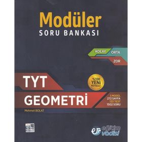 TYT Geometri Modüler Soru Bankası - Eğitim Vadisi Yayınları