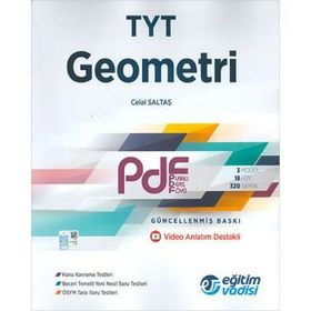 TYT Geometri PDF Planlı Ders Föyü - Eğitim Vadisi Yayınları