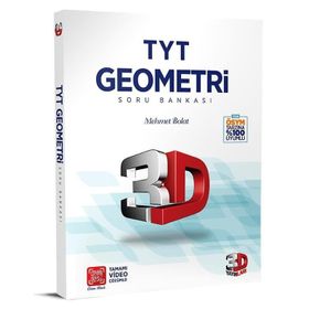 TYT Geometri Soru Bankası 3D Yayınları Çözüm Yayınları