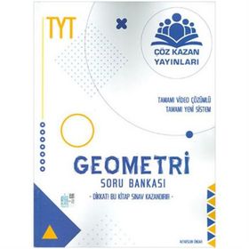 TYT Geometri Soru Bankası Çöz Kazan Yayınları