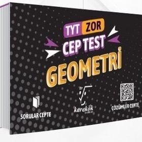 TYT Geometri Zor Cep Test Karekök Yayınları