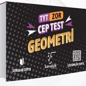 TYT Geometri Zor Cep Test Karekök Yayınları
