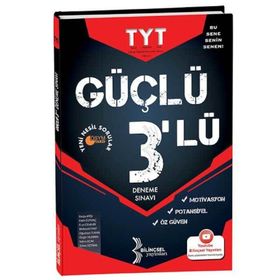 TYT Güçlü 3'lü Deneme-Bilinçsel Yayınları