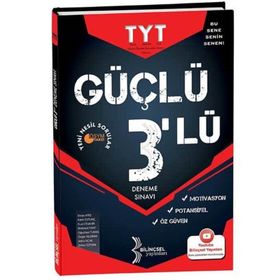 TYT Güçlü 3'lü Deneme-Bilinçsel Yayınları