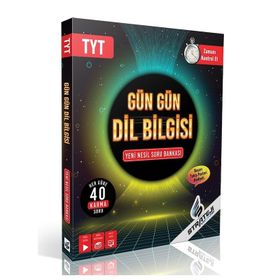 TYT Gün Gün Dil Bilgisi Yeni Nesil Soru Bankası-Strateji Yayınları