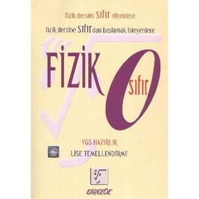 Tyt Hazırlık Ayt Ön Hazırlık Fizik Sıfır - Karekök Yayınları