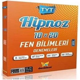TYT Hipnoz 10 X 20 Fen Bilimleri Denemeleri