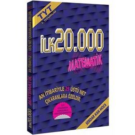 TYT ilk 20000 için Matematik Soru Bankası-Serdar Kan Hoca-Feybe Yayınları