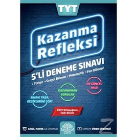 TYT Kazanma Refleksi 5 li Deneme Sınavı-Tammat Yayıncılık