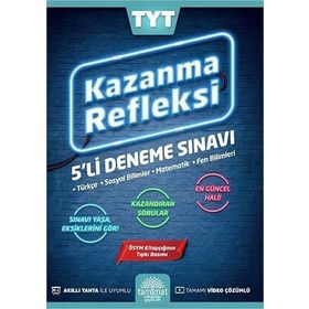 TYT Kazanma Refleksi 5 li Deneme Sınavı-Tammat Yayıncılık