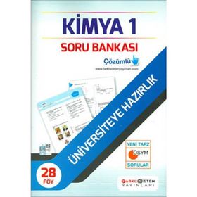 TYT Kimya 1 Soru Bankası Farklı Sistem Yayınları