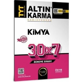 Tyt Kimya 30x7 Deneme - Altın Karma Yayınları