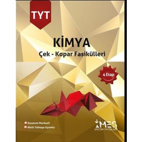 TYT Kimya 4.Etap Çek-Kopar Fasikülleri-İmes Eğitim Yayınları