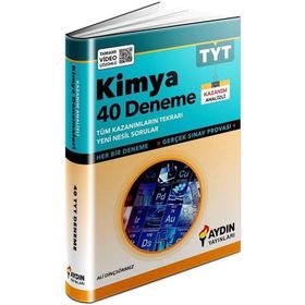TYT Kimya 40 Deneme - Aydın Yayınları