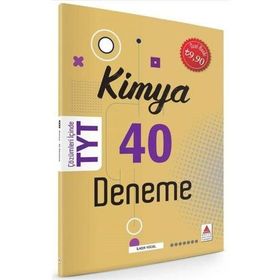 TYT Kimya 40 Deneme İlker Yücel Delta Kültür Yayınevi