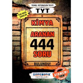 TYT Kimya 444 Aranan Soru Sistematik Yayınları