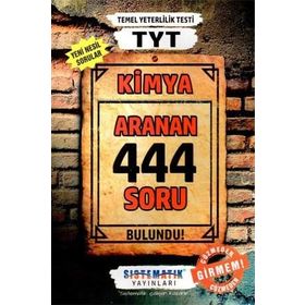 TYT Kimya 444 Aranan Soru Sistematik Yayınları
