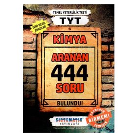 TYT Kimya 444 Aranan Soru Sistematik Yayınları