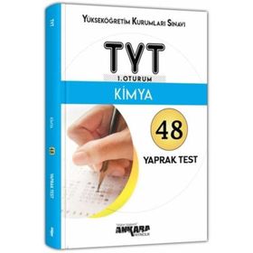 Tyt Kimya 48 Yaprak Test Ankara Yayıncılık