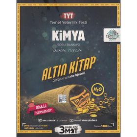 TYT Kimya Altın Kitap Tamamı Video Çözümlü Soru Bankası Tammat Yayınları