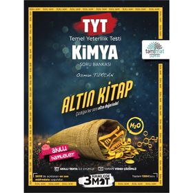 TYT Kimya Altın Kitap Tamamı Video Çözümlü Soru Bankası Tammat Yayınları