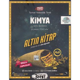 TYT Kimya Altın Kitap Tamamı Video Çözümlü Soru Bankası Tammat Yayınları