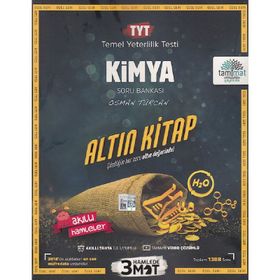 TYT Kimya Altın Kitap Tamamı Video Çözümlü Soru Bankası Tammat Yayınları