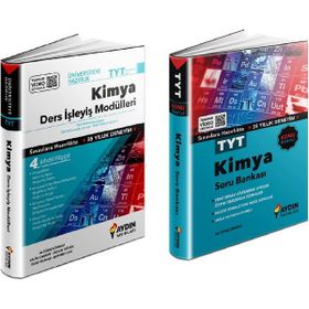 TYT Kimya Ders İşleyiş Modülleri + Soru Bankası - 2 Kitap Set - Aydın Yayınları