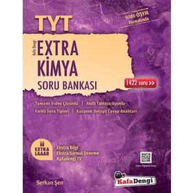 TYT Kimya Extra Soru Bankası - Kafadengi Yayınları