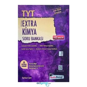 TYT Kimya Extra Soru Bankası - Kafadengi Yayınları