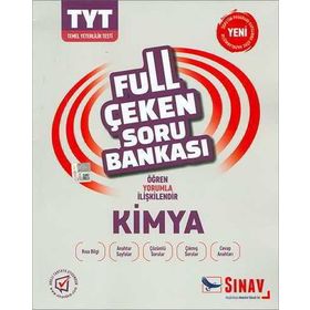 TYT Kimya Full Çeken Soru Bankası Kollektif Sınav Dergisi Yayınları