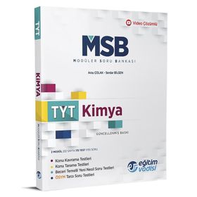 TYT Kimya Güncel MSB Modüler Soru Bankası-Eğitim Vadisi Yayınları