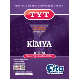 TYT Kimya KÖM Konu Öğreten Modüller - Çita Yayınları