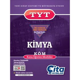 TYT Kimya KÖM Konu Öğreten Modüller - Çita Yayınları