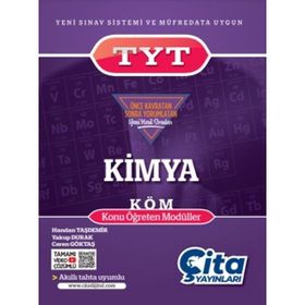 TYT Kimya KÖM Konu Öğreten Modüller - Çita Yayınları