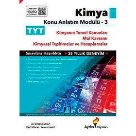 TYT Kimya Konu Anlatım Modülü 3 - Aydın Yayınları