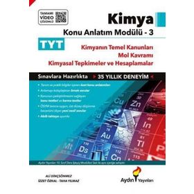 TYT Kimya Konu Anlatım Modülü 3 - Aydın Yayınları
