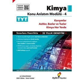 TYT Kimya Konu Anlatım Modülü 4 - Aydın Yayınları