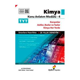 TYT Kimya Konu Anlatım Modülü 4 - Aydın Yayınları