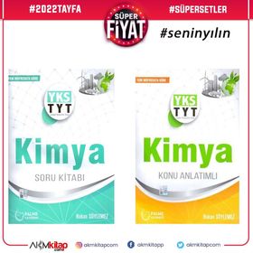 TYT Kimya Konu Anlatımı ve Soru Bankası Seti 2 Kitap-Palme Yayınları
