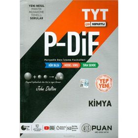 TYT Kimya Pdif Konu Anlatım Fasikülleri Puan Yayınları