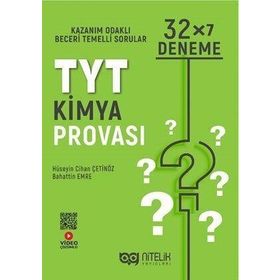 TYT Kimya Provası 32x7 Deneme Nitelik Yayınları